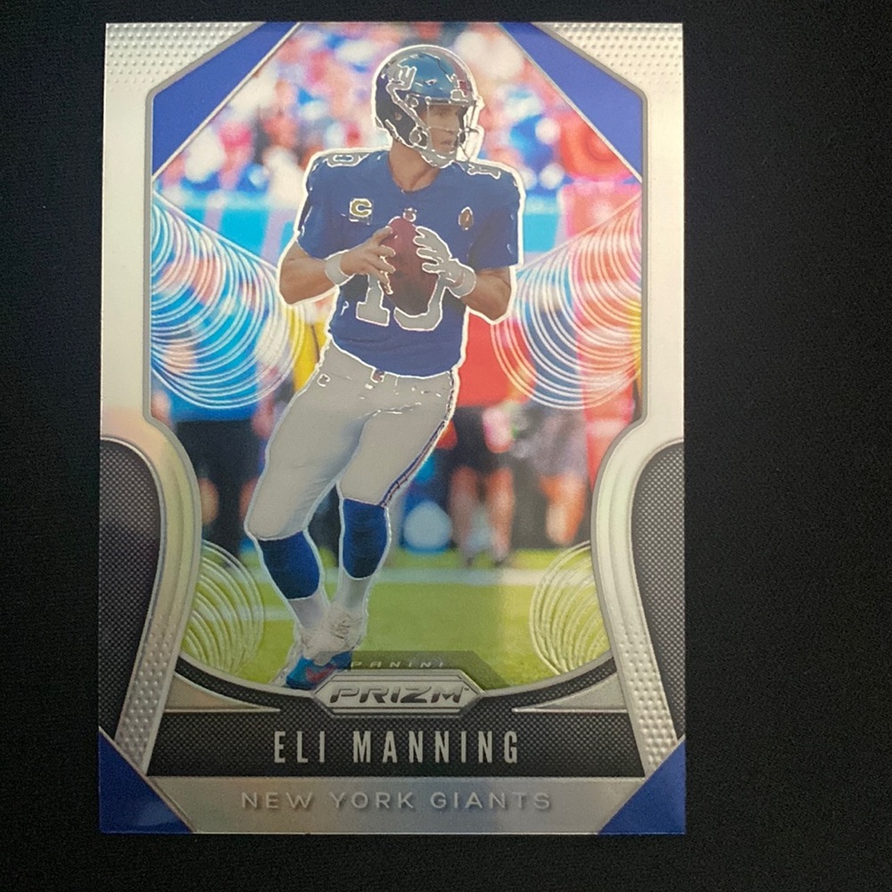 Eli Manning - 2019 panini Prizm football #45